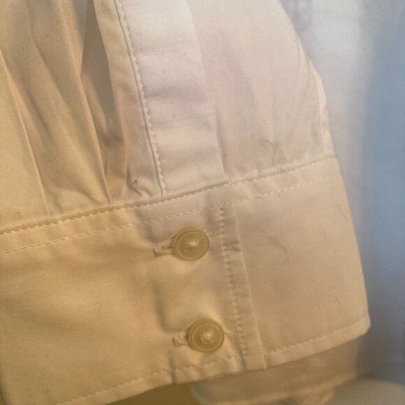 Banana Republic White Tailored Fit Blouse - EUC - Picture 8 of 10